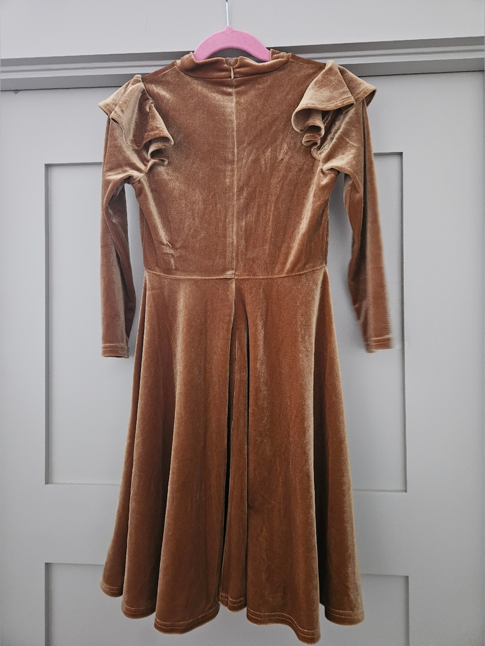 Ivy City Co Girls Velvet Dress - Picture 2 of 3